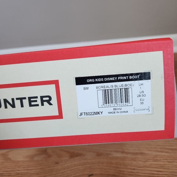 New Hunter Disney Mickey Mouse Limited Edition Kids Boots - Picture 9 of 10